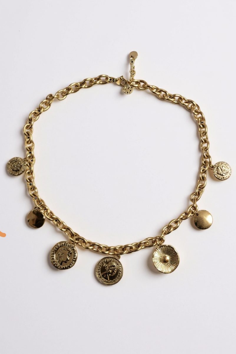Collar Charms Atenas Acero