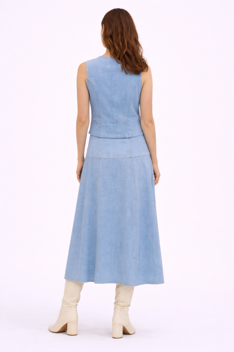 Falda Denim Alba - Imagen 4