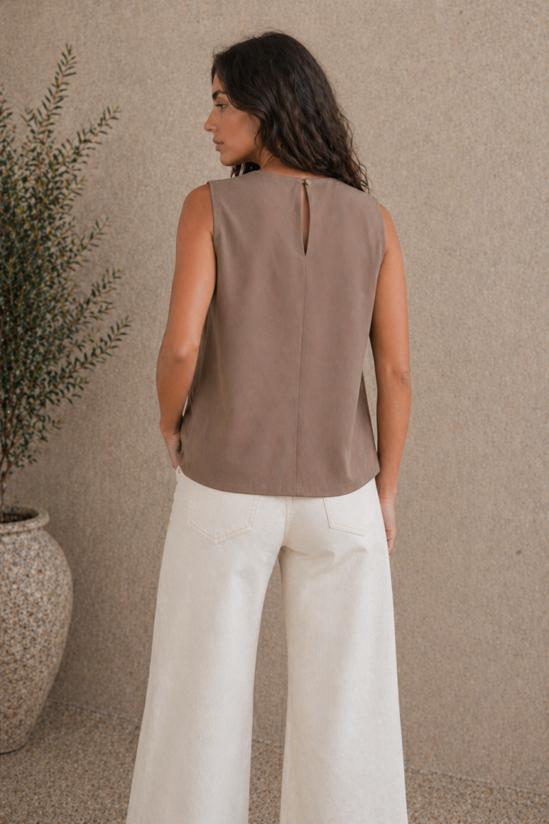 Top Kael Taupe - Imagen 4