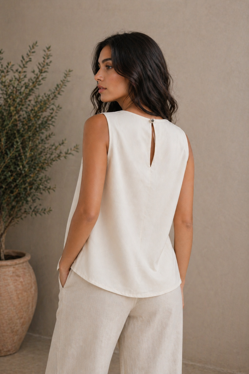 Top Kael Beige - Imagen 3